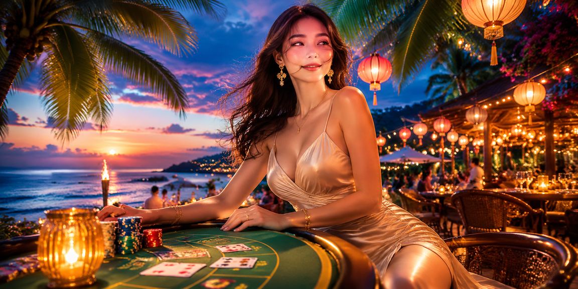 Bàn baccarat live casino ban đêm với dealer thật phát qua video tại Sài Gòn
