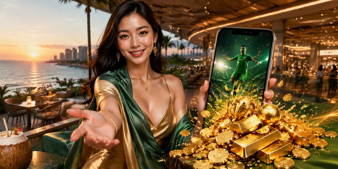 Người dùng Vũng Tàu uống cà phê và thực hiện nạp tiền casino qua ví điện tử trên điện thoại
